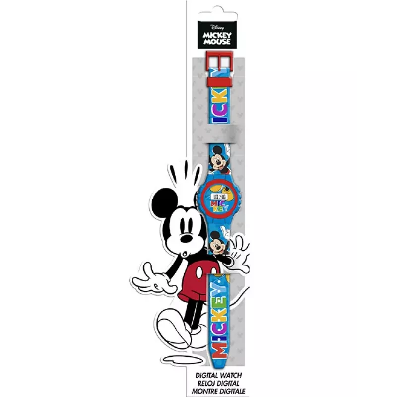 KIDS Digitaluhr für Kinder Mickey Mouse MK4164
