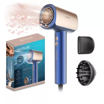 Cecotec DryGlam Nano Plasma Haartrockner 2200W Blau