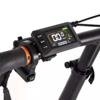 YOUIN Urban Foldable Texas II E-Bike Fat 20 - Orange/Schwarz