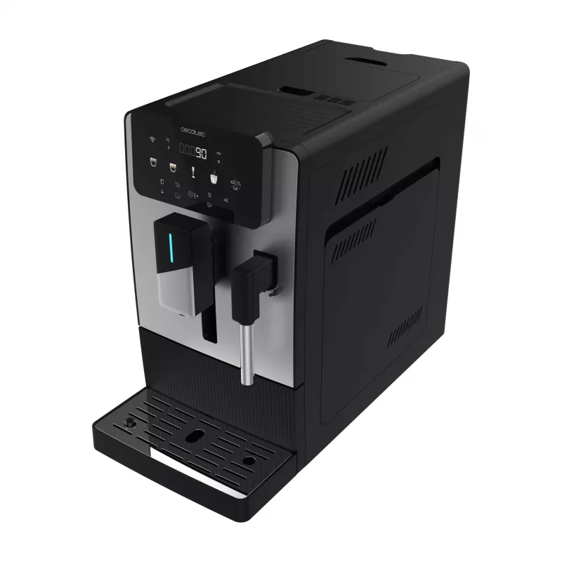 Cecotec Cremmaet Steam Semi-Automatische Espressomaschine, 20 Bar, 1100 W, 1,5 L, Schwarz/Silber