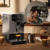 Cecotec Cremmaet Steam Semi-Automatische Espressomaschine, 20 Bar, 1100 W, 1,5 L, Schwarz/Silber