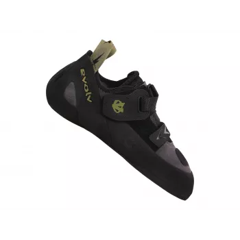 Evolv Kronos Kletterschuhe - Schwarz/Olive Größe 41