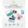 myFirst Camera Insta Wi Thermo-Aufkleberpapier Nachfüllungen - 3 Rollen (Pink, Blau, Gelb) - 9 m Gesamtlänge