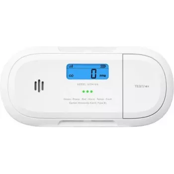 X-Sense XC04-WX Kohlenmonoxidmelder mit LCD-Display, 10 Jahre Batterielebensdauer, UL 2034 zertifiziert