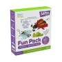 myFirst 3dPen Make Filaments Fun Pack Insect Adventure - Kreativset für 3D-Stift: 5 Vorlagen, 17 PCL-Filamentstränge (34 m), Rückzieher-Auto-Modul, Thermoplastfolie
