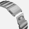 NOMAD Titanium Band V3 - Natural Titanium Brushed Metal Bracelet for Apple Watch 46mm/49mm