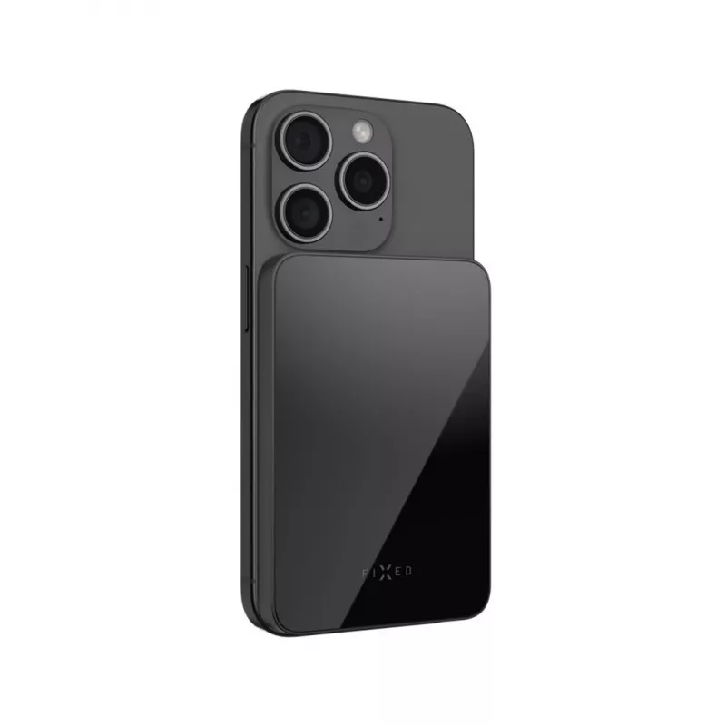 Fixed MagZen 5 Crystal Qi2 Standard 5000 mAh Schwarz