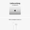 Apple MacBook Pro 14 M5 Silber, M5 10-Core CPU, 10-Core GPU, 24 GB RAM, 1 TB SSD, deutsches Tastaturlayout, Nano-Texture Glas (Z1KN_5_DE_CTO)