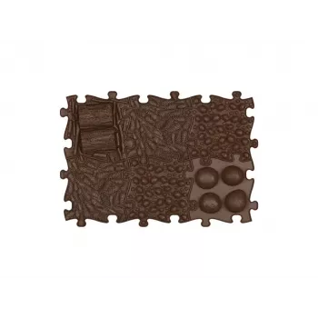 Muffik Orthopädische Sensorik-Matte Set 6-in-1 Eco Forest 6 Puzzle-Matten MFK-024