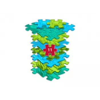 Muffik Orthopädische Sensorik-Matte Set 11-in-1 Ozean Puzzlefliesen MFK-064