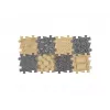 Muffik Orthopädische Sensorik-Matte Set 8-in-1 Natur 8 Puzzleteile MFK-065