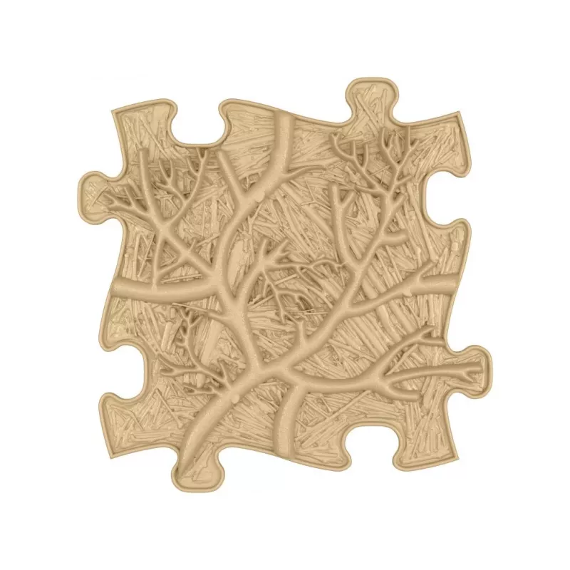 Muffik Orthopädische Sensorik-Matte Set 8-in-1 Natur 8 Puzzleteile MFK-065