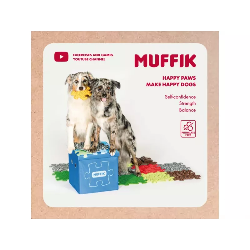 Muffik Orthopädisches Sensorik-Matten-Set 8-in-1 für Hunde MFK-069