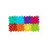 Muffik Orthopädische Sensorik-Matte Set 8-in-1 Regenbogen 8 Puzzle-Matten Sensorik Muffik / Rainbow / MFK-079