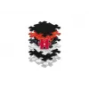 Muffik Orthopädische Sensorik-Matte Set 6-in-1 Baby Schwarz & Weiß 6 Puzzle-Matten Sensorik-Spiel Muffik MFK-023-3