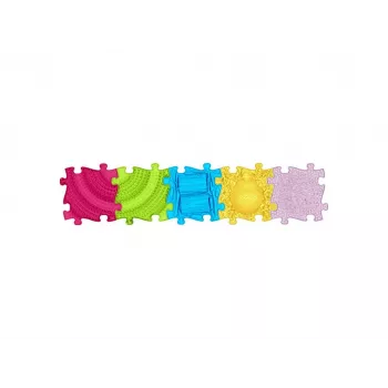 Muffik Orthopädische Sensorik-Matte Set 5-in-1 Medium 5 Puzzleteile