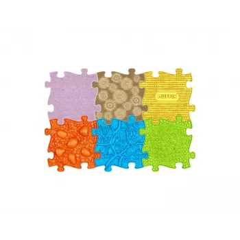 Sensorische orthopädische Puzzlematte 6-in-1 Medium 6 Teile Muffik MFK-023-01