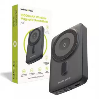 Mobile Origin Magnetic PowerBank 10000mAh PB9 Schwarz
