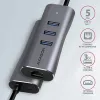 AXAGON HMA-GL3AP Multiport Hub USB 3.0 Typ A Gbit LAN 3x USB-A