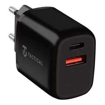 Tactical Base Plug Dual Black Car Charger mit 2 USB-A-Anschlüssen, 3,1 A, 15,5 W