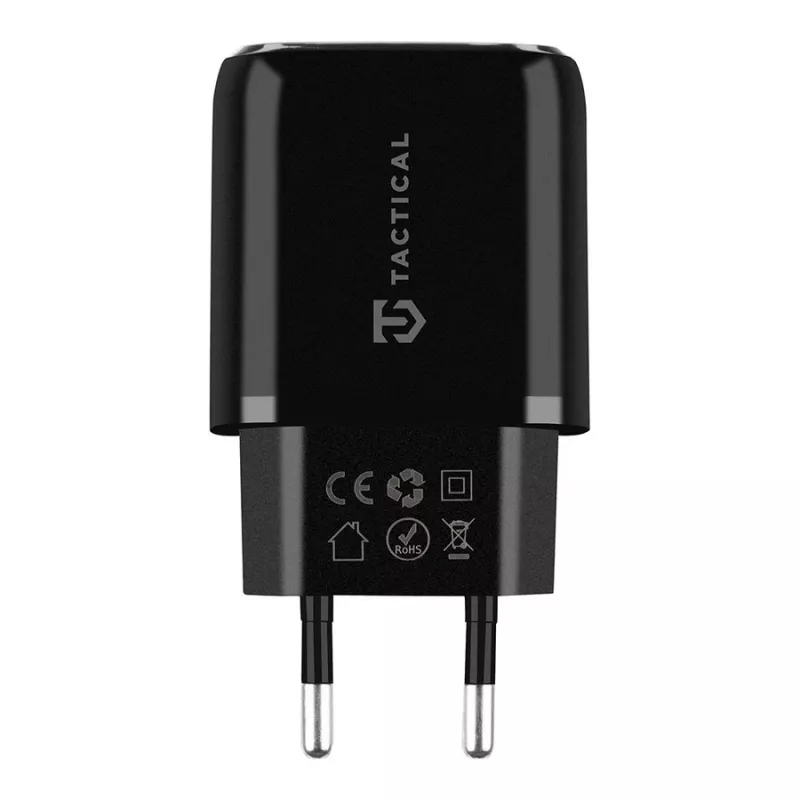 Tactical Base Plug Dual Black Car Charger mit 2 USB-A-Anschlüssen, 3,1 A, 15,5 W