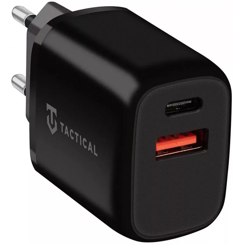 Tactical Base Plug Dual Black Car Charger mit 2 USB-A-Anschlüssen, 3,1 A, 15,5 W