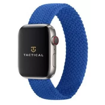 Taktisches geflochtenes Armband für Watch 1/2/3/4/5/6/7/SE 42/44/45mm Größe M Blau