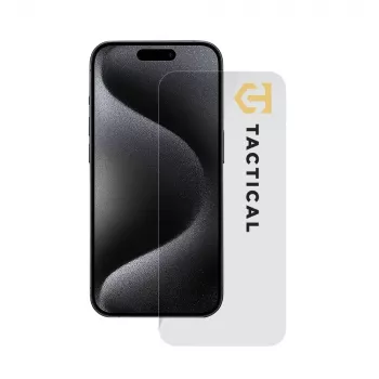 Tactical Glass Shield 2.5D für iPhone 15 Pro Clear