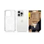 Tactical Back Cover MagForce Plyo für iPhone 15 Pro, Transparent