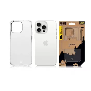 Tactical Back Cover TPU Plyo für iPhone 15 Pro Transparent