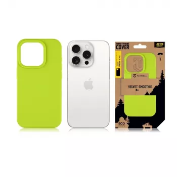 Tactical Back Cover Velvet Smoothie für iPhone 15 Pro - Avocado Green