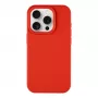 Tactical Back Cover Velvet Smoothie für iPhone 15 Pro - Chilirot