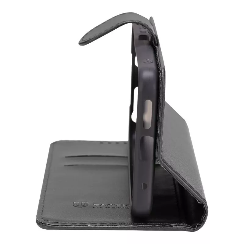 Tactical Book Cover Field Notes für Samsung Galaxy A15 5G, Schwarz