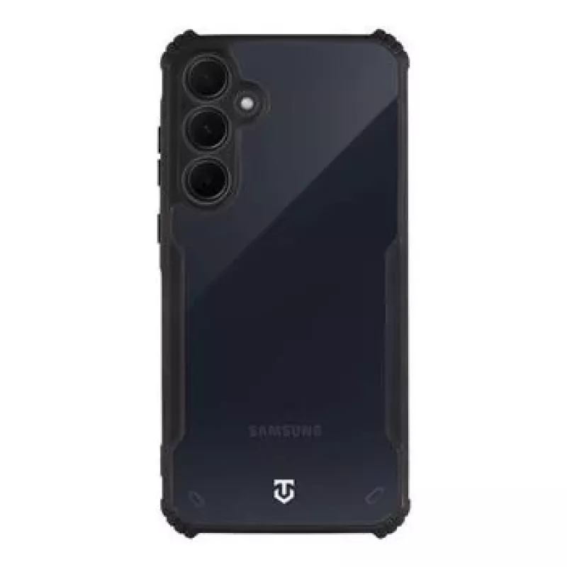 Tactical Back Cover Quantum Stealth Galaxy A35 5G Transparent/Schwarz