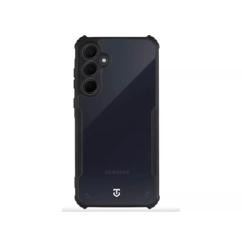 Tactical Back Cover Quantum Stealth Galaxy A35 5G Transparent/Schwarz