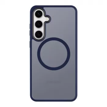 Taktische Rückseitenabdeckung MagForce Hyperstealth für Samsung Galaxy S24+ Deep Blue