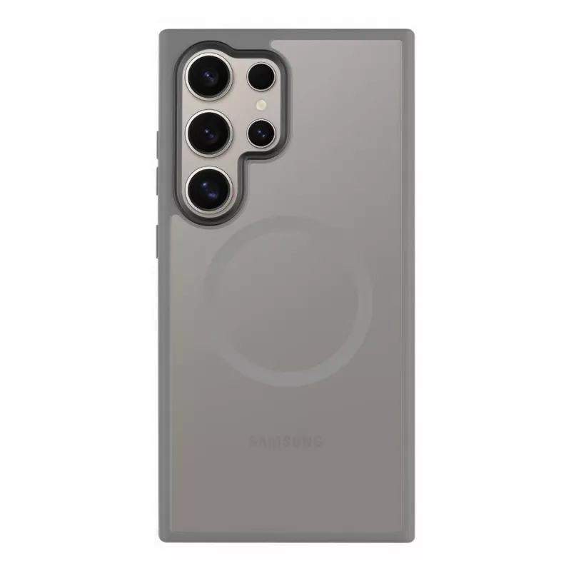 Taktische Rückseitenabdeckung MagForce Hyperstealth für Samsung Galaxy S24 Ultra, Hellgrau