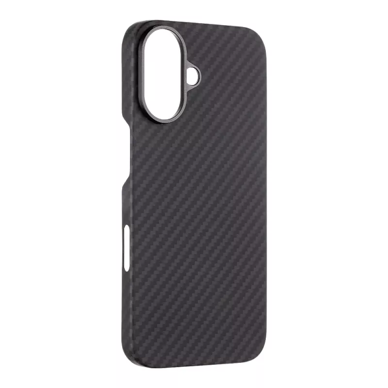 Tactical Back Cover MagForce Aramid für iPhone 16 Schwarz