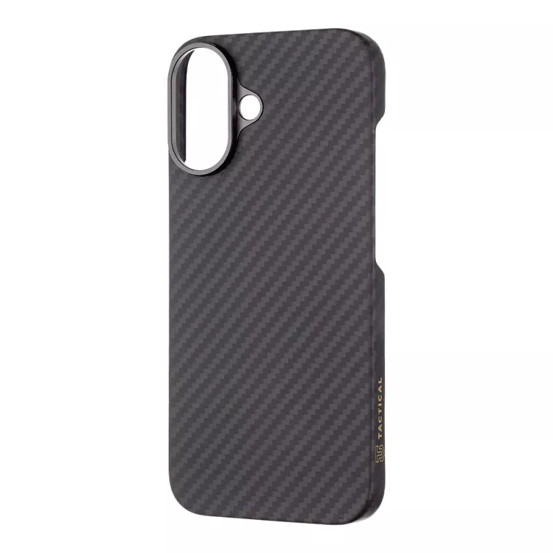 Tactical Back Cover MagForce Aramid für iPhone 16 Schwarz