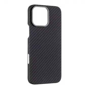 Tactical Back Cover MagForce Aramid für Apple iPhone 16 Pro Max Schwarz