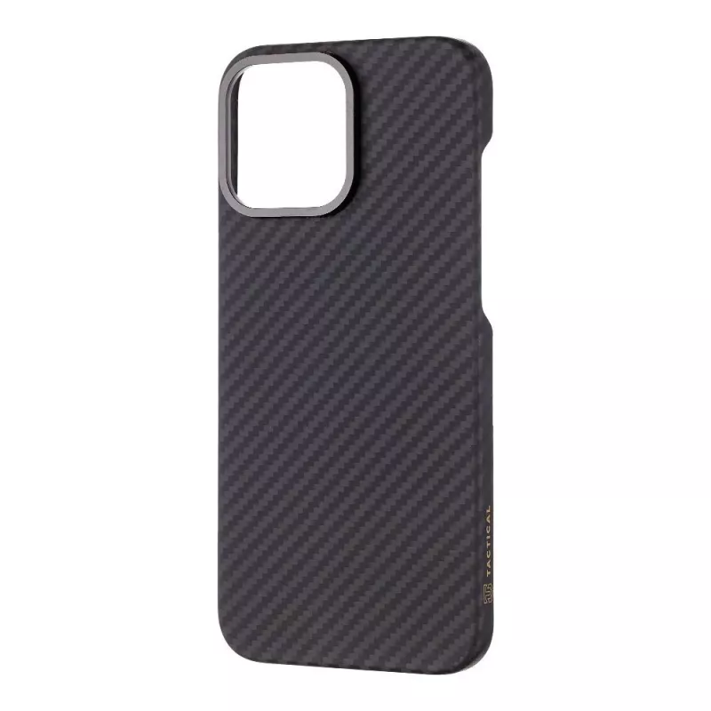 Tactical Back Cover MagForce Aramid für Apple iPhone 16 Pro Max Schwarz