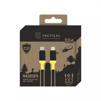 Tactical MagRope USB-C/Lightning Black/Yellow Cable - Digital/Data