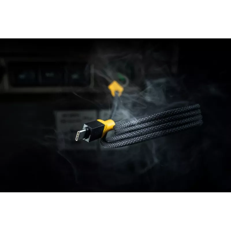Tactical MagRope USB-C to USB-C Cable 1.2m Black/Yellow