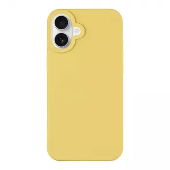Tactical Back Cover MagForce Velvet Smoothie für iPhone 16 Plus - Banana Yellow