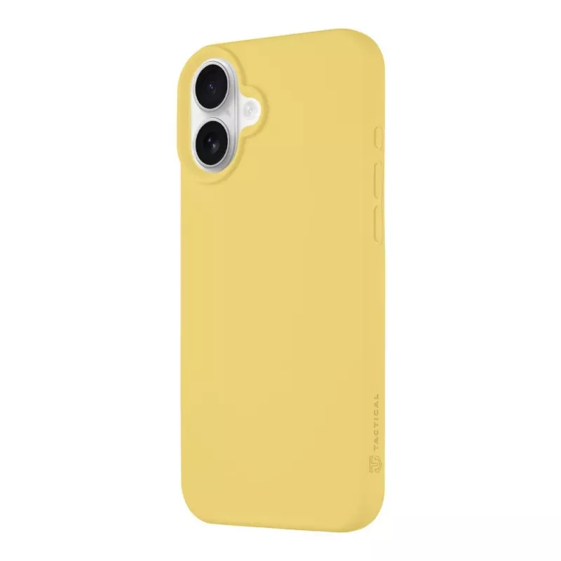 Tactical Back Cover MagForce Velvet Smoothie für iPhone 16 Plus - Banana Yellow
