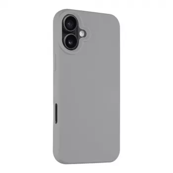Tactical Back Cover MagForce Velvet Smoothie für iPhone 16 Plus, Nebelgrau