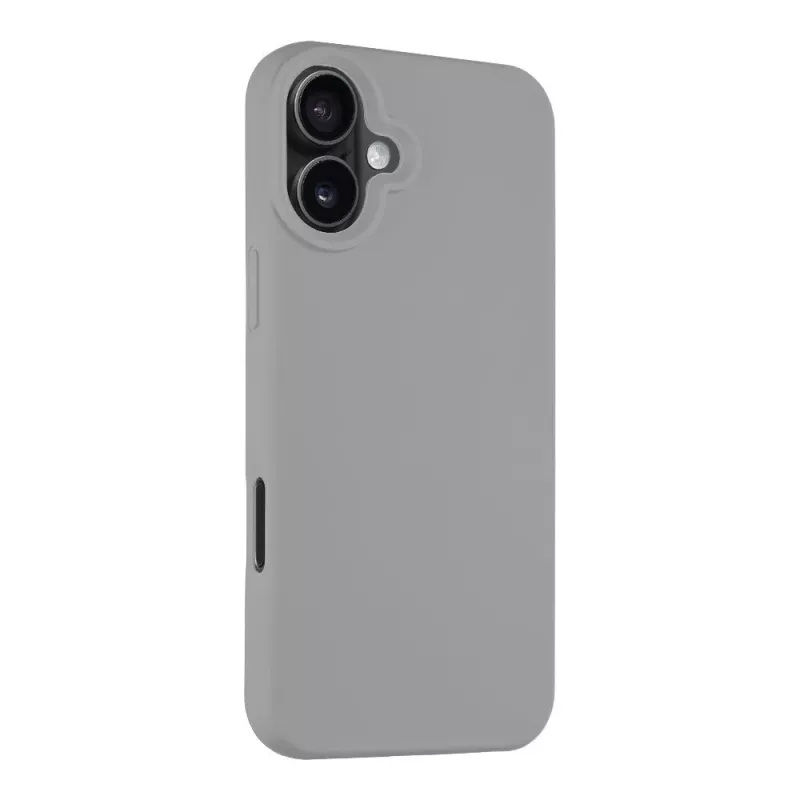 Tactical Back Cover MagForce Velvet Smoothie für iPhone 16 Plus, Nebelgrau