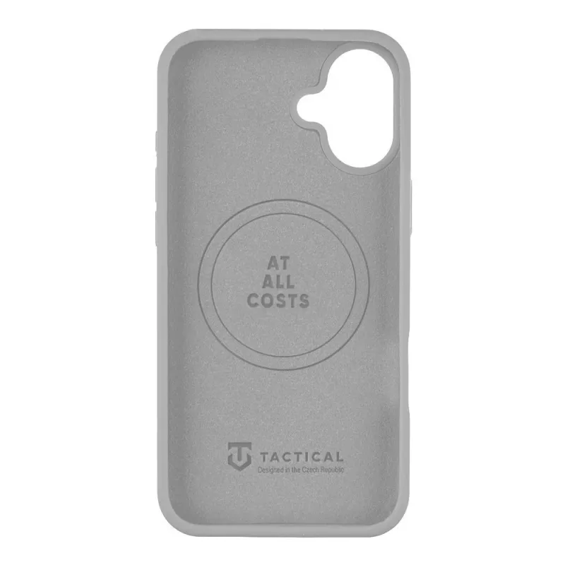 Tactical Back Cover MagForce Velvet Smoothie für iPhone 16 Plus, Nebelgrau