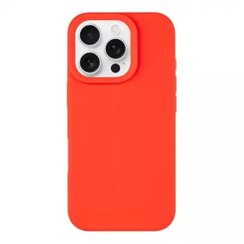 Tactical Back Cover MagForce Velvet Smoothie für Apple iPhone 16 Pro – Chilli Red