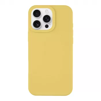 Tactical Back Cover MagForce Velvet Smoothie für iPhone 16 Pro Max - Bananengelb